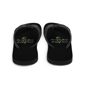 Peaceful Mind Grateful Heart Flip-Flops by Design Express