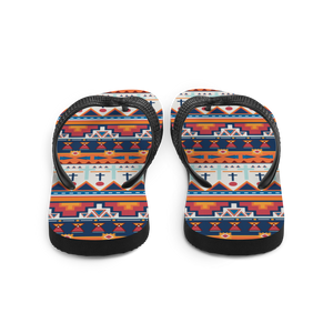 Traditional Pattern 01 Flip-Flops by Design Express