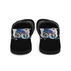 Nothing is more abstarct than reality Flip-Flops by Design Express