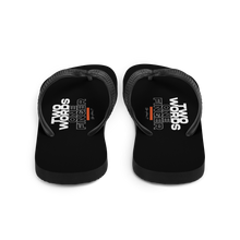 Two Words One Finger Flip Flops by Design Express