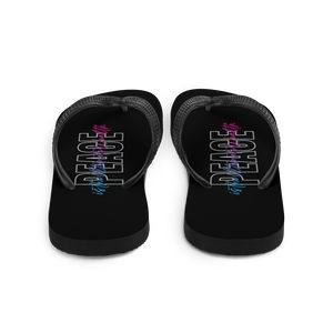 Peace is the Ultimate Wealth Flip Flops by Design Express