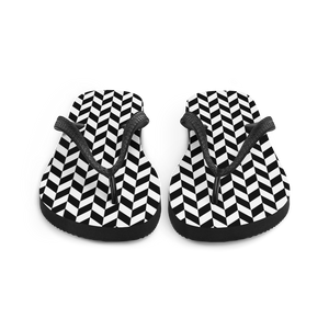 Chevron Flip Pattern Flip-Flops by Design Express