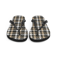 Houndstooth Large Pattern Flip-Flops by Design Express