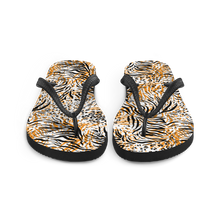 Tiger Seamless Pattern Flip-Flops by Design Express