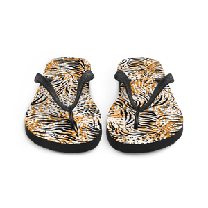 Tiger Seamless Pattern Flip-Flops by Design Express