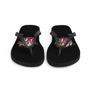 Love Flower Flip-Flops by Design Express