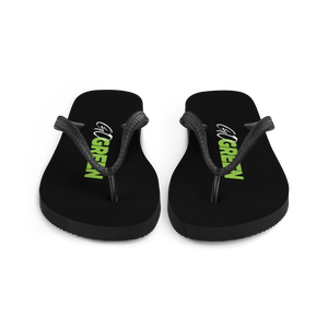 Go Green (Motivation) Flip-Flops by Design Express