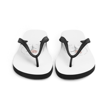 Be the change that you wish to see in the world Spirit White Flip-Flops by Design Express