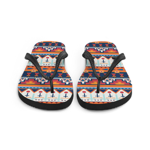 Traditional Pattern 01 Flip-Flops by Design Express