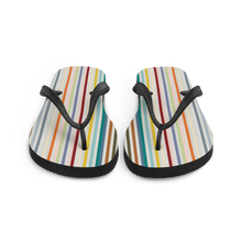 Colorfull Stripes Flip-Flops by Design Express