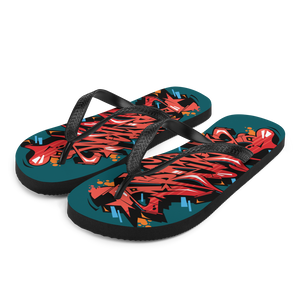 S Dream Graffiti Flip-Flops by Design Express