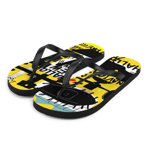 S Basquiat Style Flip-Flops by Design Express