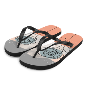 S Soft Flower Line Flip-Flops by Design Express