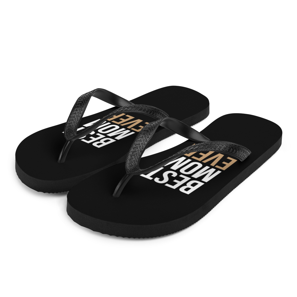 S Best Mom Ever (Funny Mother Day) Flip-Flops by Design Express