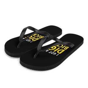 S I Got a Dig Bick (Funny) Flip-Flops by Design Express