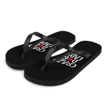 S Crazy Dog Lady (Dog lover) Funny Flip-Flops by Design Express