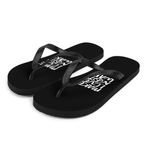 S Make Love Not War (Funny) Flip-Flops by Design Express