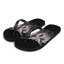 S Owl Art Flip-Flops by Design Express