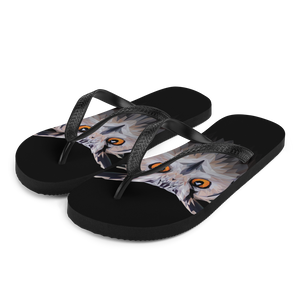 S Owl Art Flip-Flops by Design Express