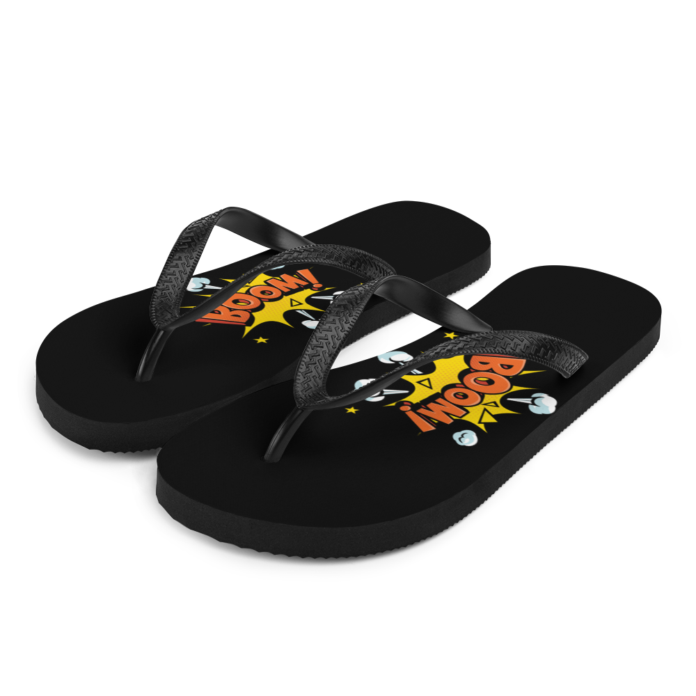 S Boom Pop Art Flip-Flops by Design Express