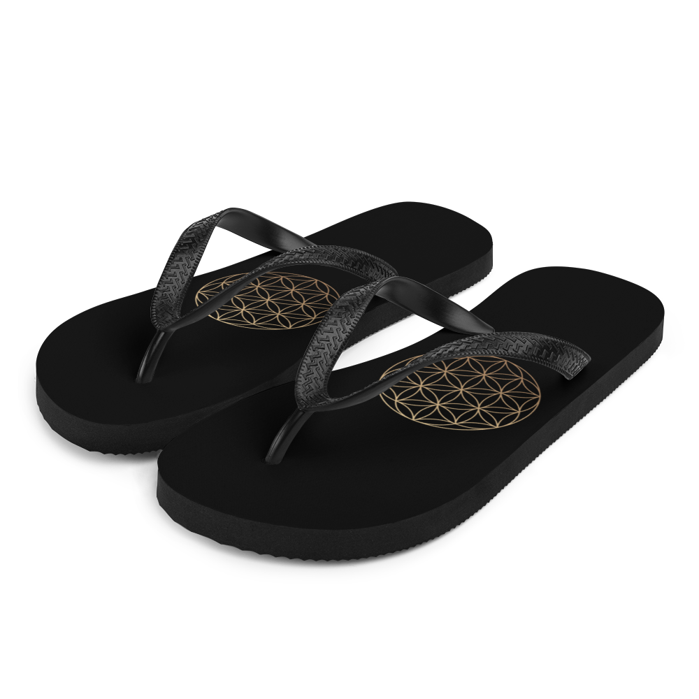 S The Flower of Life Flip-Flops by Design Express