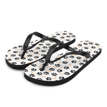 S Dog Paws and Bones Pattern Flip-Flops by Design Express