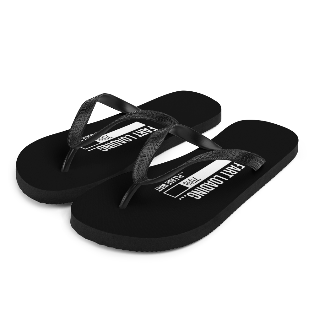 S Fart Loading (Funny) Flip-Flops by Design Express