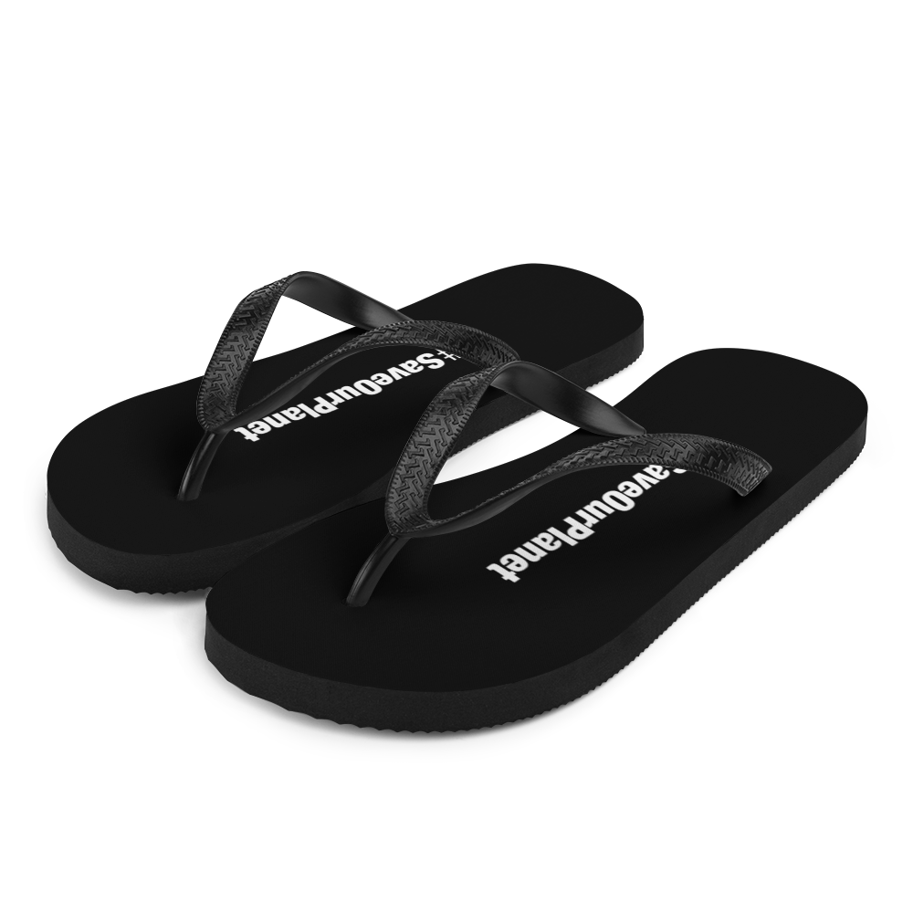 S Save Our Planet Hashtag Flip-Flops by Design Express