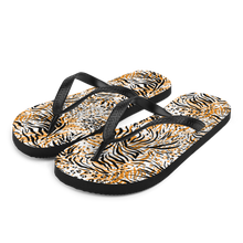 S Tiger Seamless Pattern Flip-Flops by Design Express