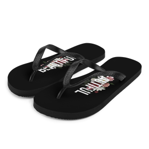 S Beautiful Flower Flip-Flops by Design Express