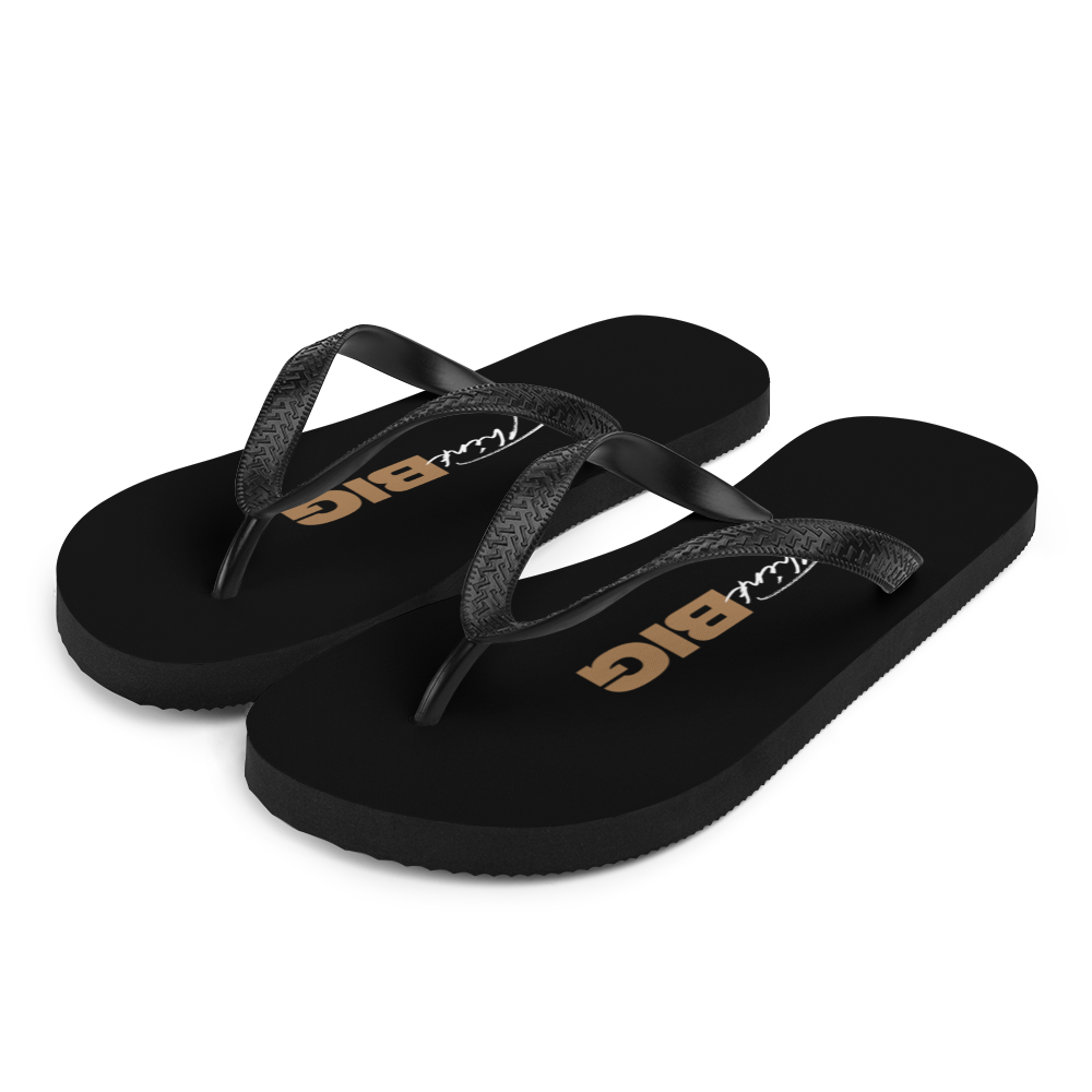 S Think BIG (Motivation) Flip-Flops by Design Express