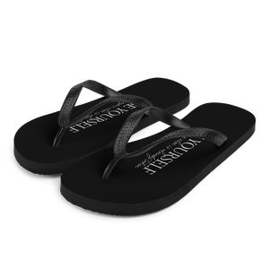 S Be Yourself Quotes Flip-Flops by Design Express