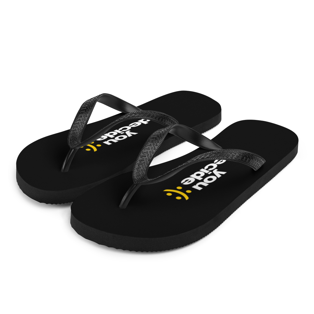 S You Decide (Smile-Sullen) Flip-Flops by Design Express