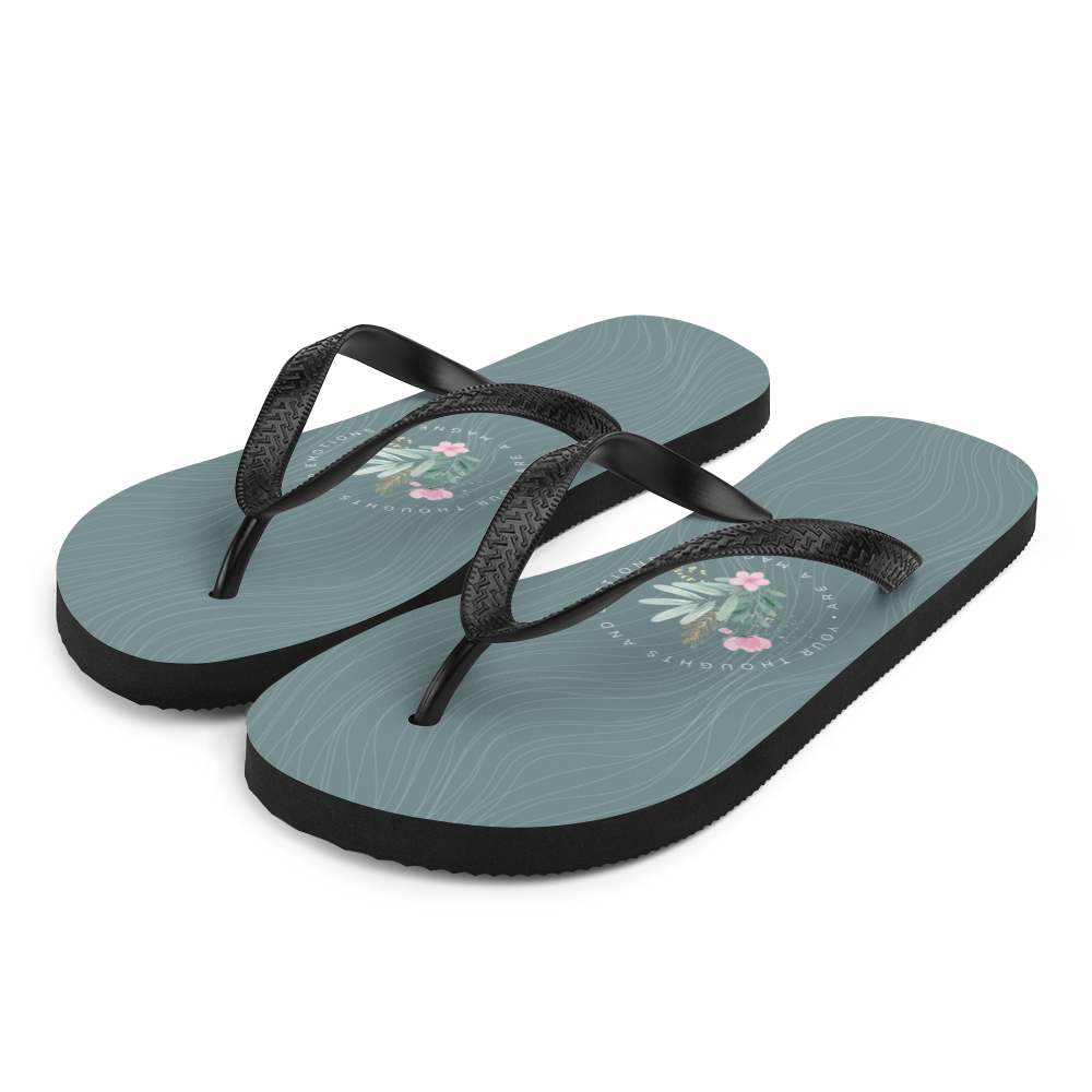 S Your thoughts and emotions are a magnet Flip-Flops by Design Express