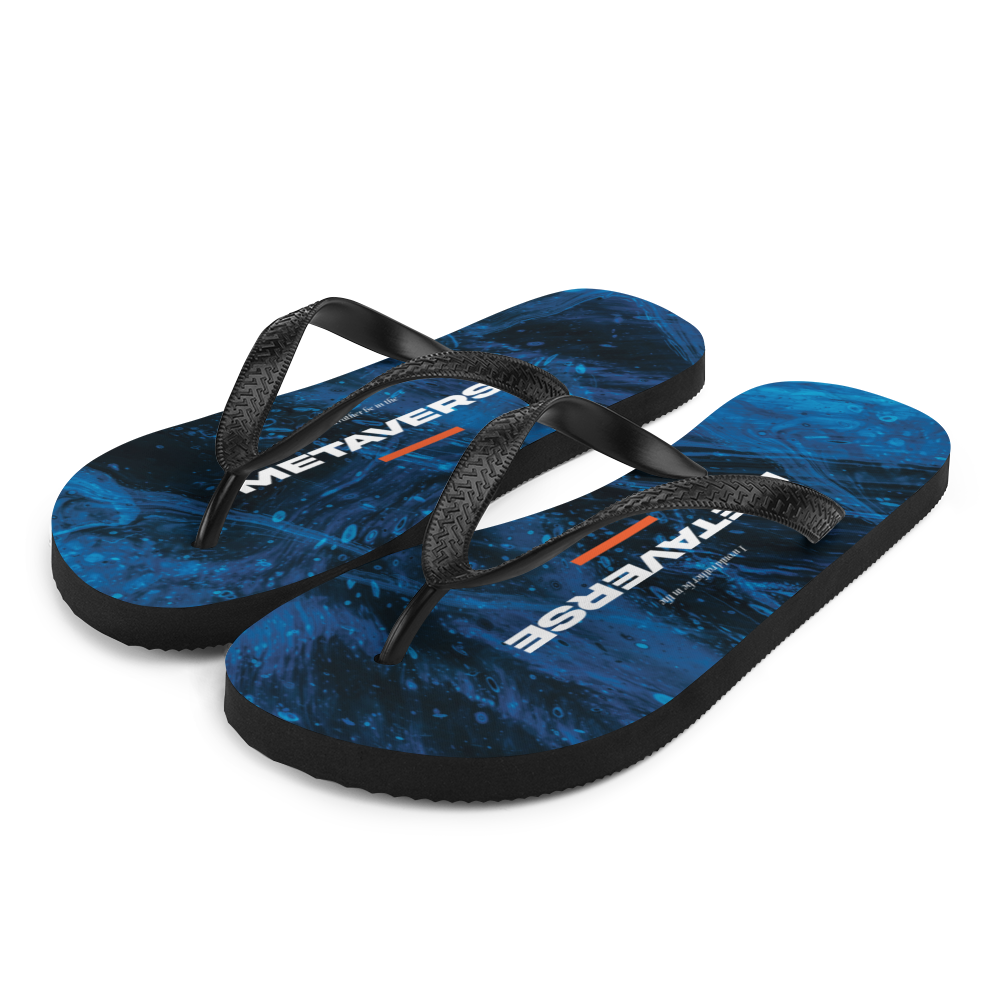 S I would rather be in the metaverse Flip-Flops by Design Express