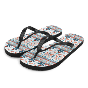 S Traditional Pattern 03 Flip-Flops by Design Express