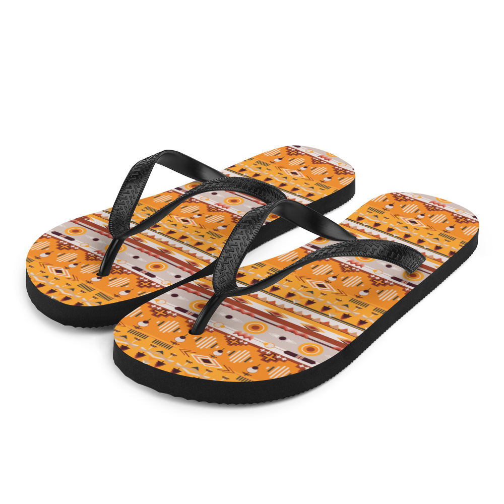 S Traditional Pattern 04 Flip-Flops by Design Express