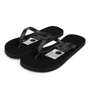 S Creativity is the greatest rebellion in existence Flip-Flops by Design Express