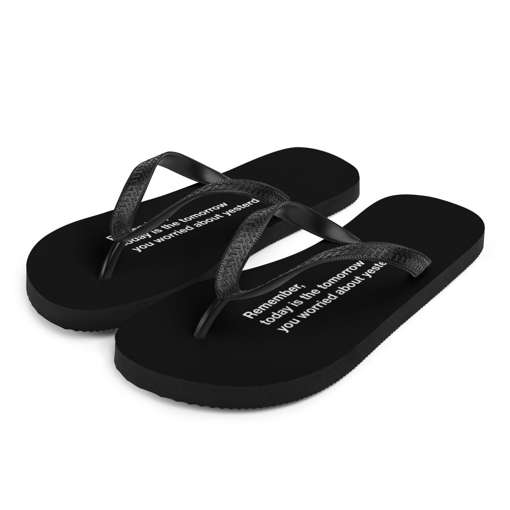 S Remember Quotes Flip-Flops by Design Express