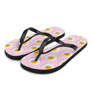 S Pink Eggs Pattern Flip-Flops by Design Express
