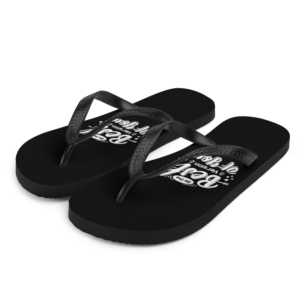 S Be the Best Version of You Flip-Flops by Design Express