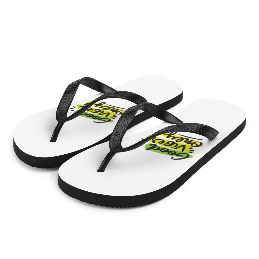 S Good Vibes Only Flip-Flops by Design Express