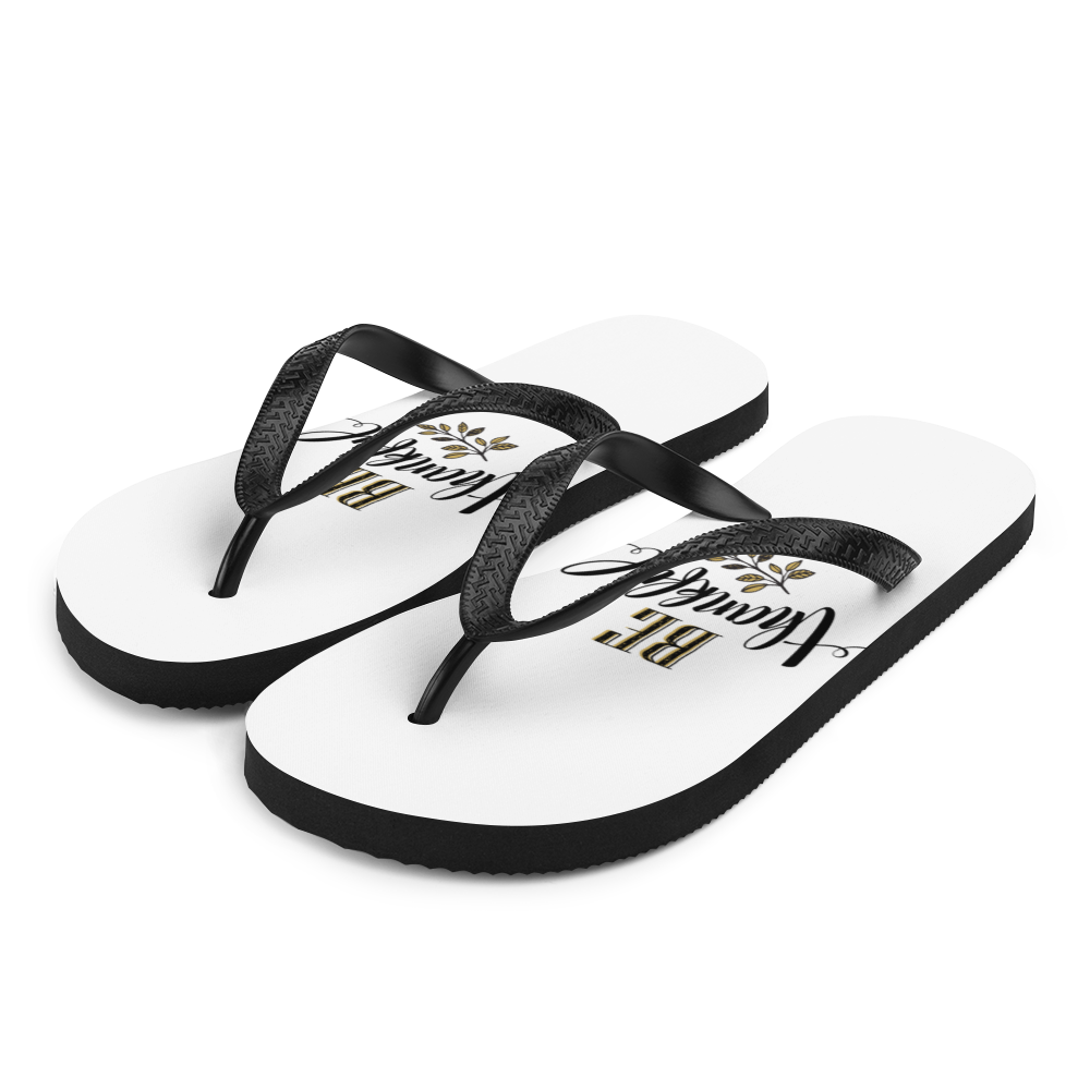 S Be Thankful Flip-Flops by Design Express
