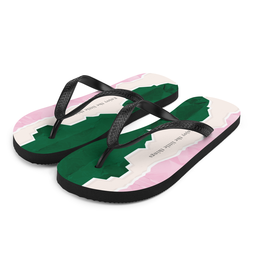 S Enjoy the little things Flip-Flops by Design Express