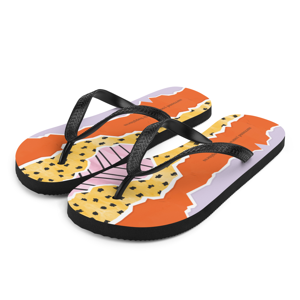 S Surround Yourself with Happiness Flip-Flops by Design Express