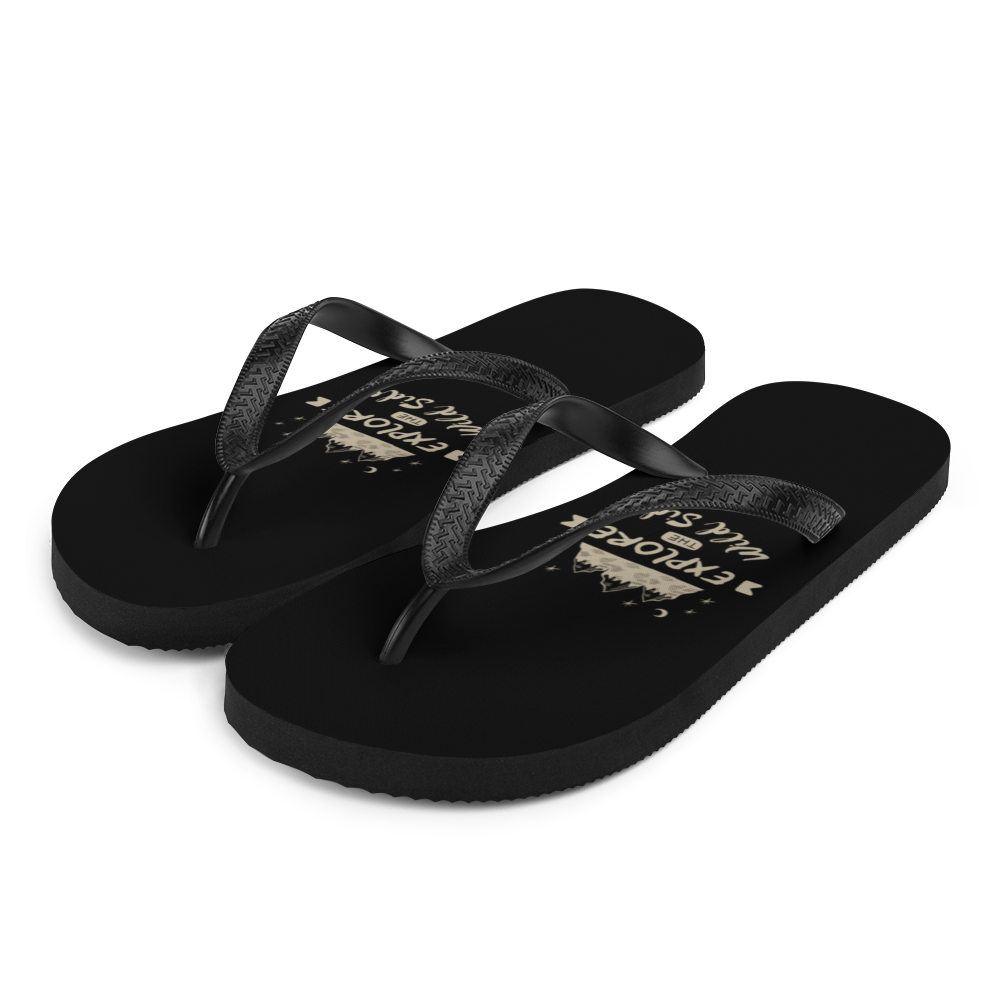 S Explore the Wild Side Flip-Flops by Design Express