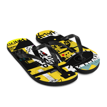 Basquiat Style Flip-Flops by Design Express