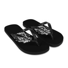 Time Spent With Dogs is Never Wasted (Dog Lover) Funny Flip-Flops by Design Express