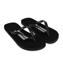 Be a Warrior, Not a Worrier Funny Flip-Flops by Design Express