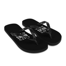 Cats Books Tea (Funny) Flip-Flops by Design Express